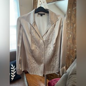 Lafayette 148 Grey Blouse!